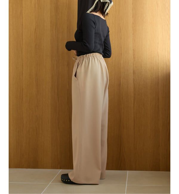 IENA LA BOUCLE「《予約》IENA LA BOUCLE コンパクトベアボートネックカット」|Tシャツ・カットソー|