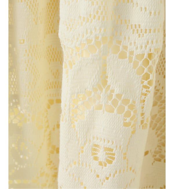 IENA LA BOUCLE「SEA NEW YORK/シー ニューヨーク ARIANNA LACE SSLV MIDI DRESS RS26-061」|ワンピース|