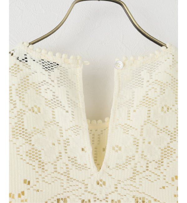 IENA LA BOUCLE「SEA NEW YORK/シー ニューヨーク ARIANNA LACE SSLV MIDI DRESS RS26-061」|ワンピース|