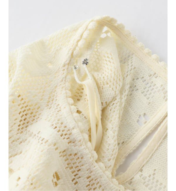 IENA LA BOUCLE「SEA NEW YORK/シー ニューヨーク ARIANNA LACE SSLV TOP RS26-059」|シャツ・ブラウス|