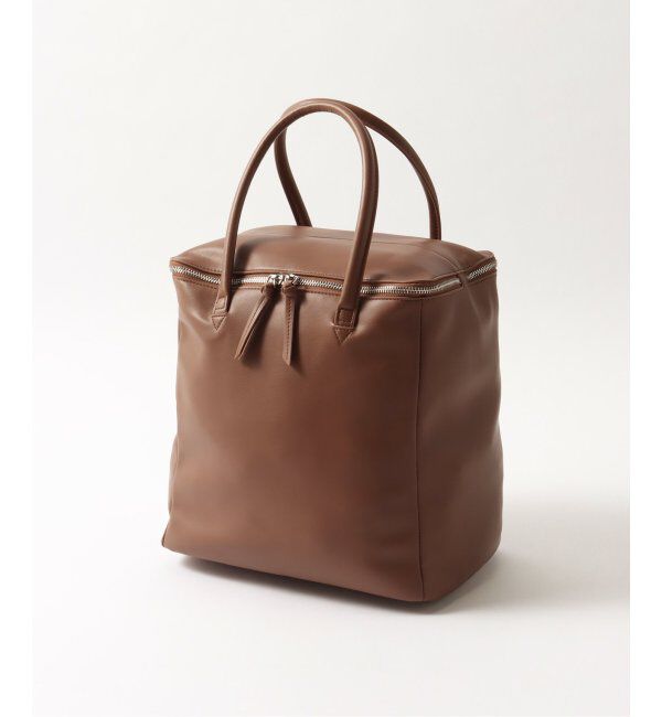 EDIFICE「【the dilettante / ザ ディレッタント】Merel」|ハンドバッグ|キャメル