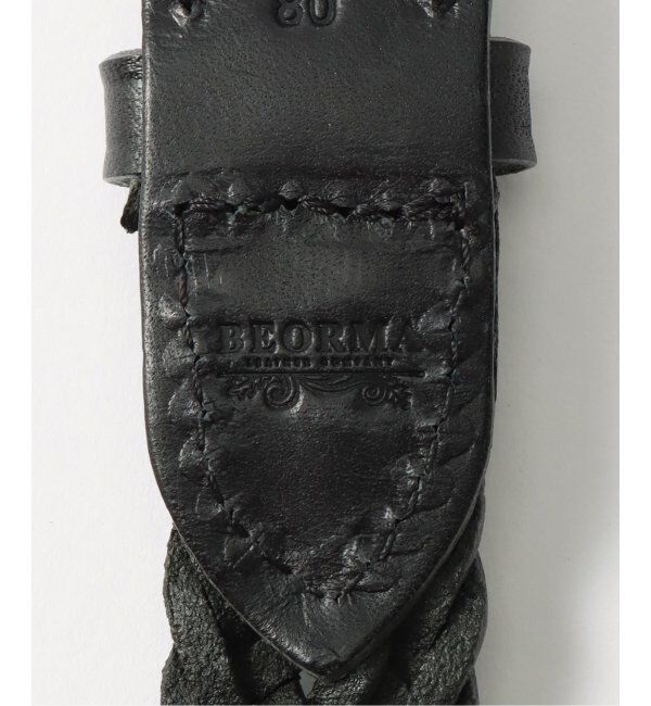 EDIFICE「【BEORMA / ベオーマ】25mm INTERLINKED PLAITED BELT」|ベルト|