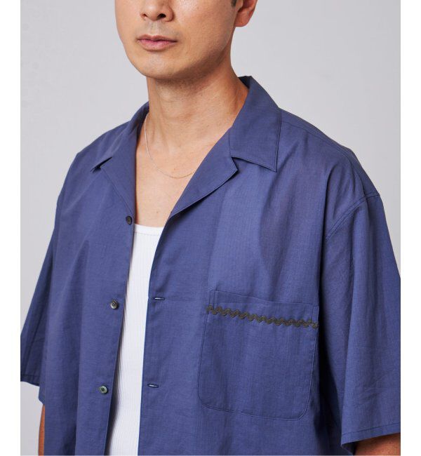 EDIFICE「E.コットン ローン オープン シャツ」|シャツ・ブラウス|