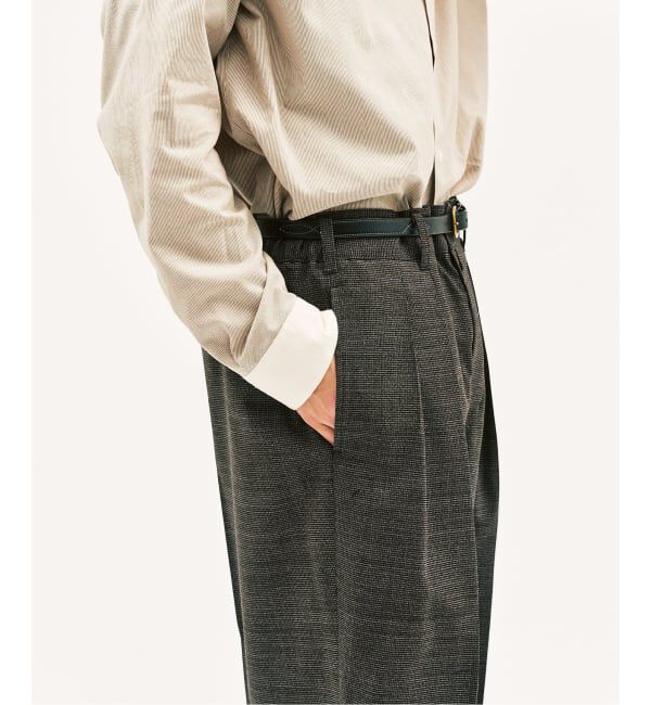 417 EDIFICE「LE JAPON ATELIER 【KANKO&times;417】パンツ」|スラックス|