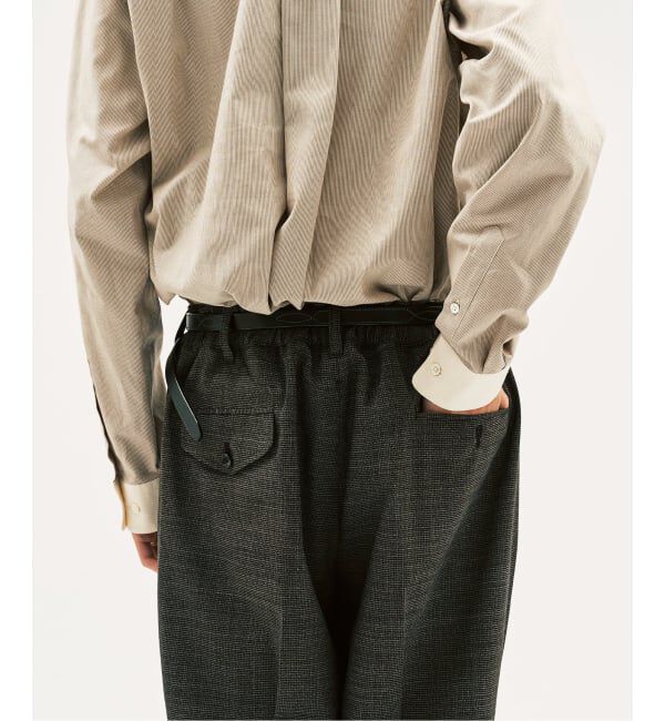 417 EDIFICE「LE JAPON ATELIER 【KANKO&times;417】パンツ」|スラックス|