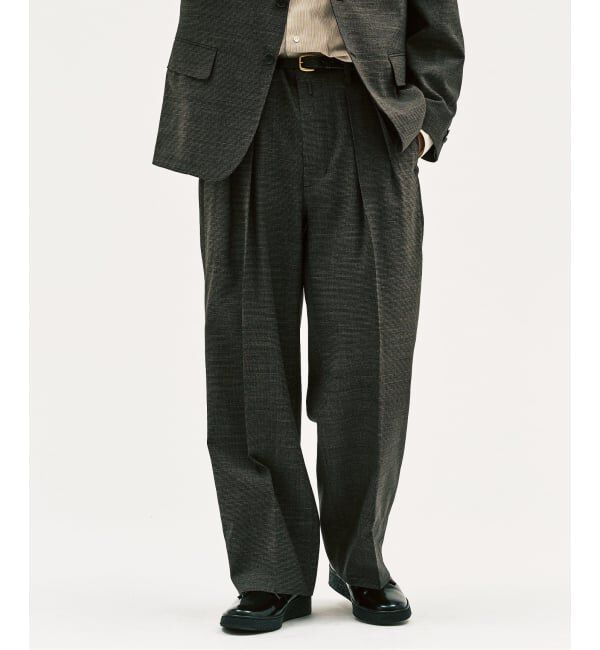 417 EDIFICE「LE JAPON ATELIER 【KANKO&times;417】パンツ」|スラックス|