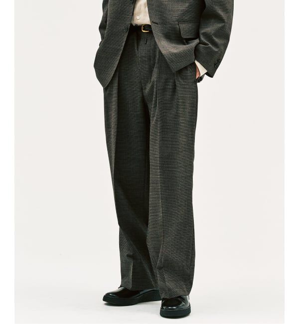 417 EDIFICE「LE JAPON ATELIER 【KANKO&times;417】パンツ」|スラックス|