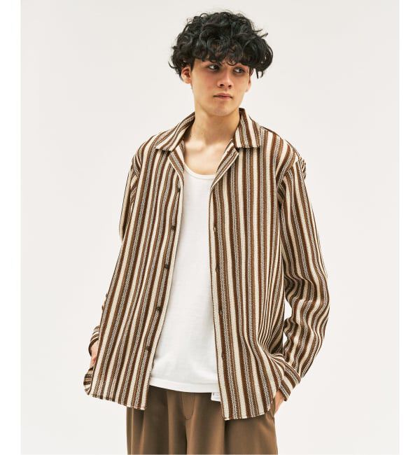 417 EDIFICE「P.A CROCHET シャツ」|シャツ・ブラウス|