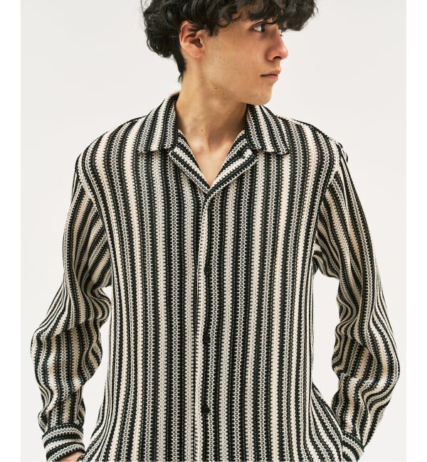 417 EDIFICE「P.A CROCHET シャツ」|シャツ・ブラウス|