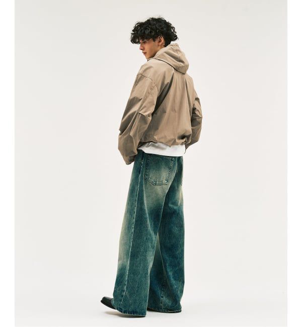 417 EDIFICE「ワッシャーナイロン utility パーカー」|ブルゾン・スタジャン|