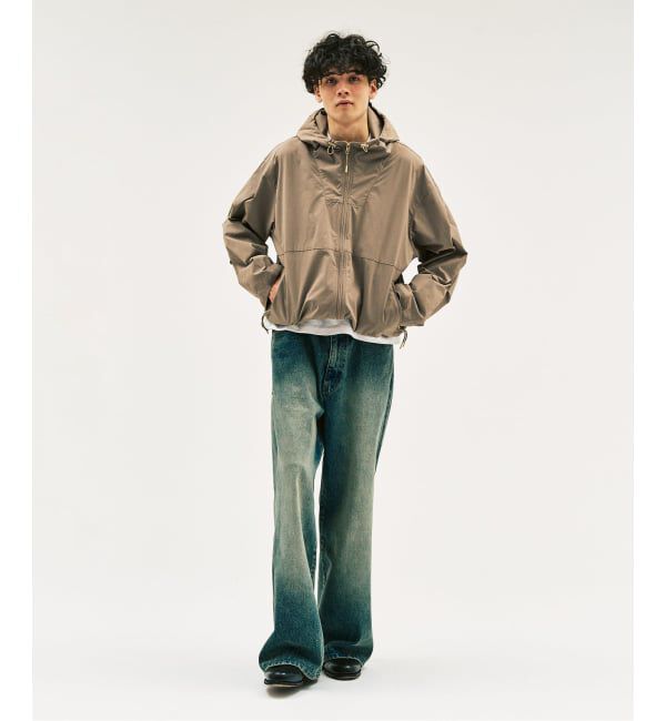 417 EDIFICE「ワッシャーナイロン utility パーカー」|ブルゾン・スタジャン|