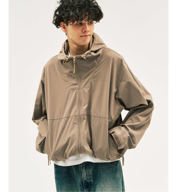 417 EDIFICE「ワッシャーナイロン utility パーカー」|ブルゾン・スタジャン|