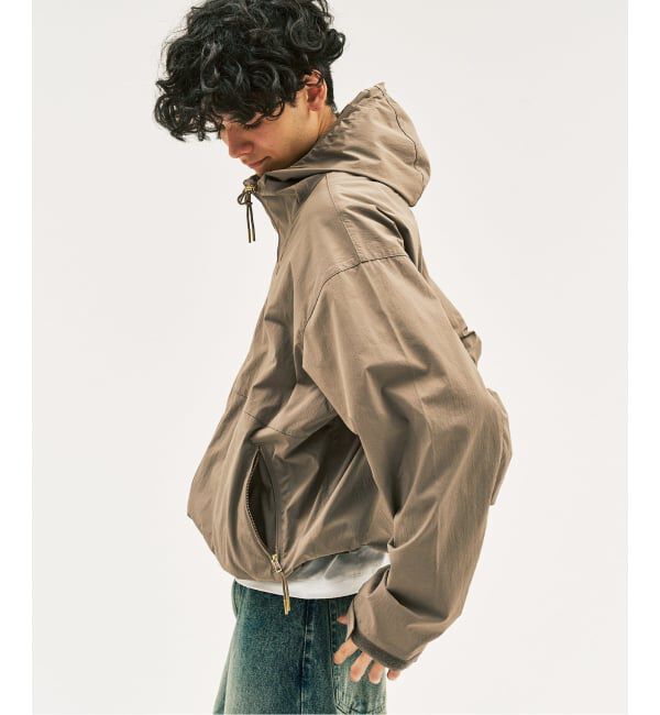 417 EDIFICE「ワッシャーナイロン utility パーカー」|ブルゾン・スタジャン|