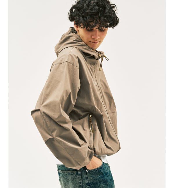 417 EDIFICE「ワッシャーナイロン utility パーカー」|ブルゾン・スタジャン|