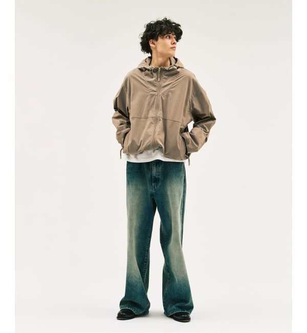 417 EDIFICE「ワッシャーナイロン utility パーカー」|ブルゾン・スタジャン|
