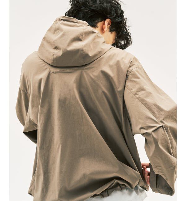 417 EDIFICE「ワッシャーナイロン utility パーカー」|ブルゾン・スタジャン|