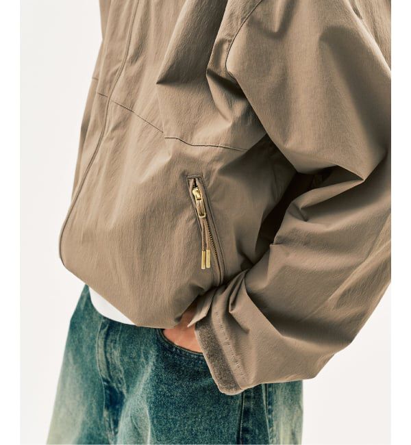 417 EDIFICE「ワッシャーナイロン utility パーカー」|ブルゾン・スタジャン|