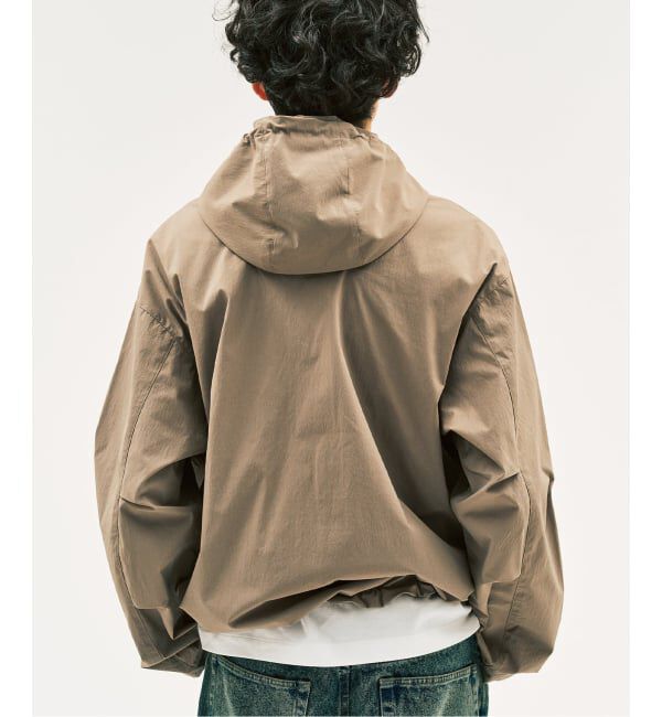 417 EDIFICE「ワッシャーナイロン utility パーカー」|ブルゾン・スタジャン|