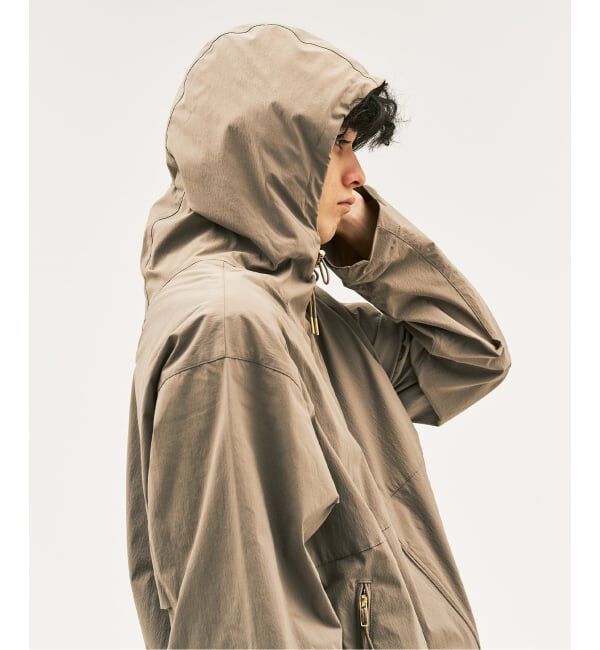 417 EDIFICE「ワッシャーナイロン utility パーカー」|ブルゾン・スタジャン|