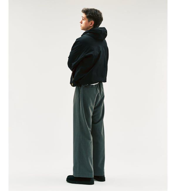 417 EDIFICE「ワッシャーナイロン utility パーカー」|ブルゾン・スタジャン|