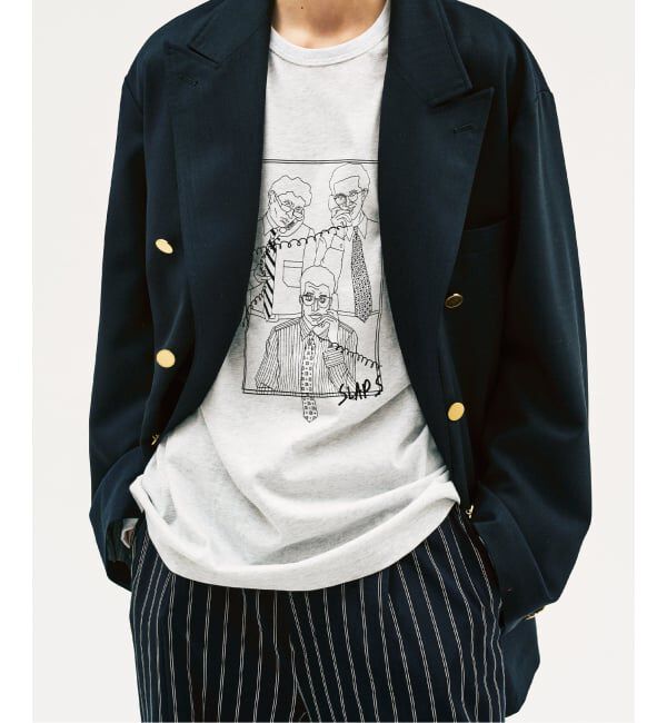 417 EDIFICE「SLAPS GRAPHIC L/S Tシャツ」|Tシャツ・カットソー|
