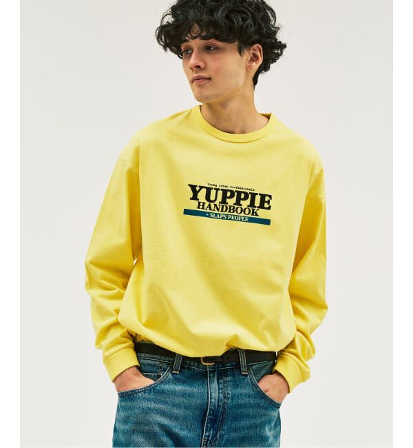 417 EDIFICE「SLAPS GRAPHIC L/S Tシャツ」|Tシャツ・カットソー|イエロー