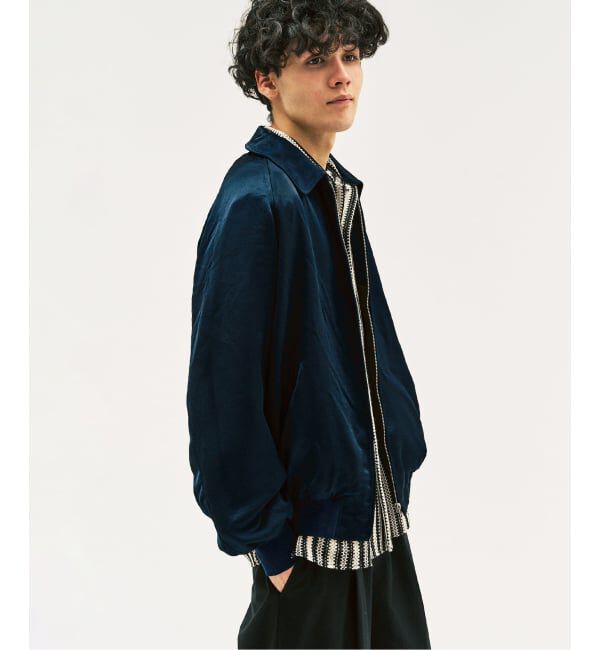 417 EDIFICE「サテンリバーシブルブルゾン」|その他|
