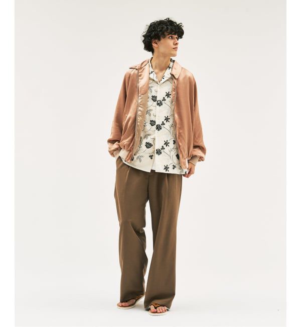 417 EDIFICE「サテンリバーシブルブルゾン」|その他|