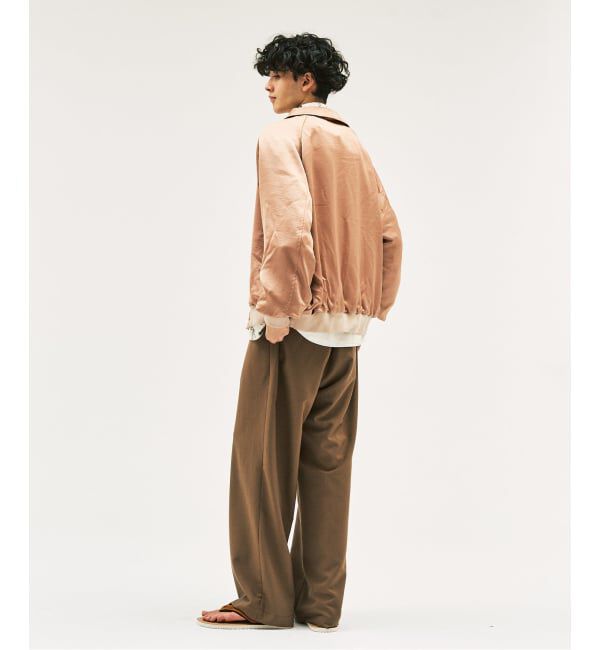 417 EDIFICE「サテンリバーシブルブルゾン」|その他|