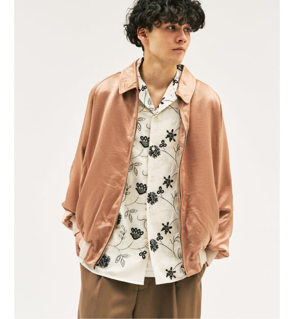 417 EDIFICE「サテンリバーシブルブルゾン」|その他|