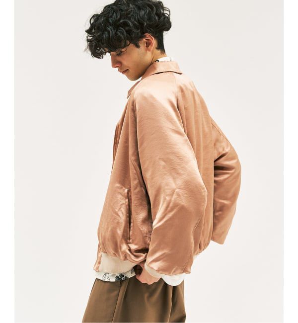417 EDIFICE「サテンリバーシブルブルゾン」|その他|