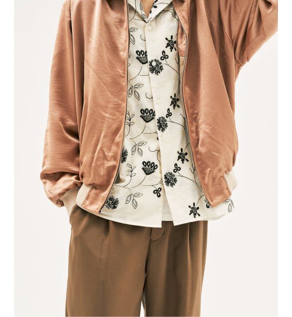 417 EDIFICE「サテンリバーシブルブルゾン」|その他|