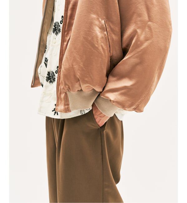 417 EDIFICE「サテンリバーシブルブルゾン」|その他|