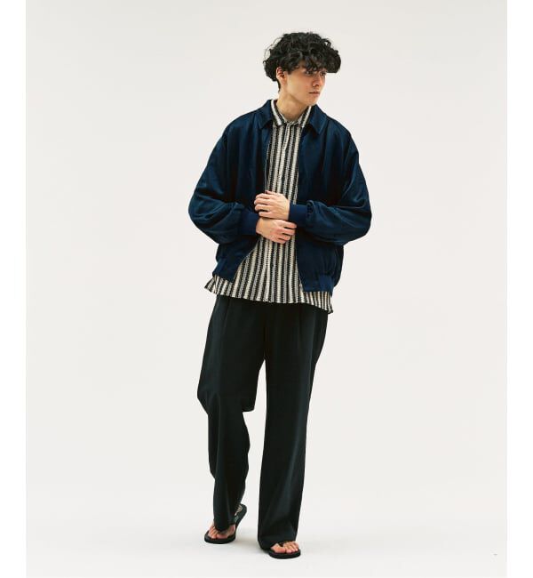 417 EDIFICE「サテンリバーシブルブルゾン」|その他|