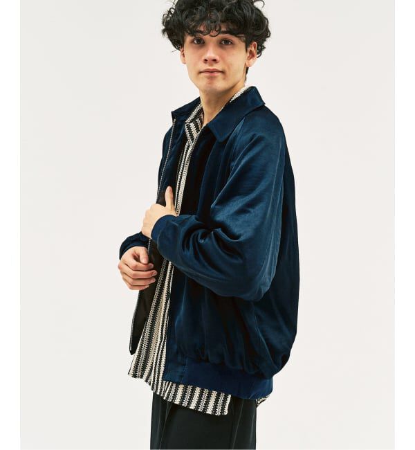 417 EDIFICE「サテンリバーシブルブルゾン」|その他|