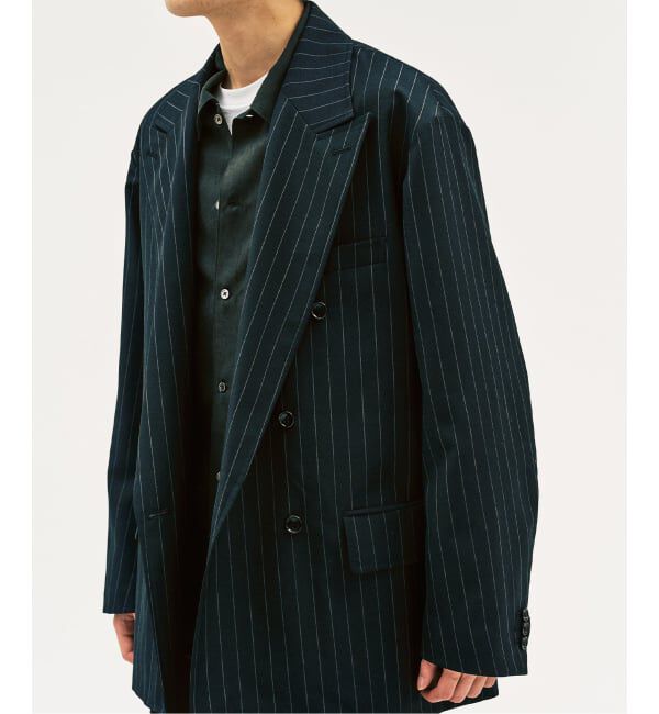 417 EDIFICE「【MOONLIGHT CLOTHING】YUP Wジャケット」|テーラードジャケット|