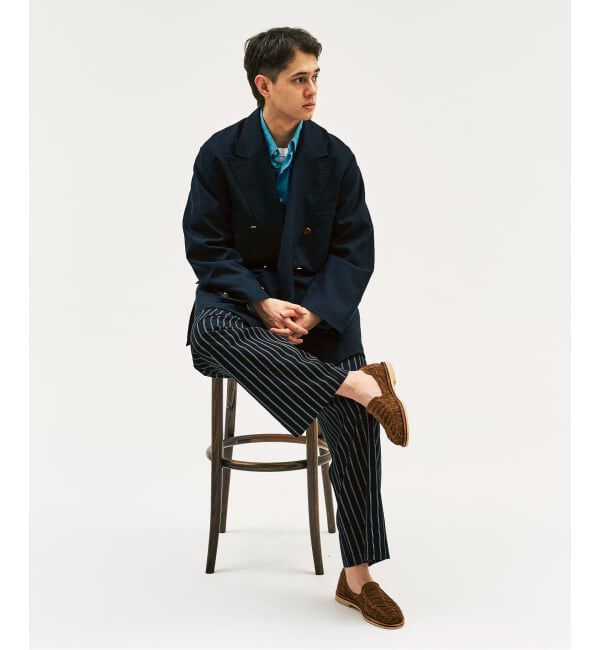 417 EDIFICE「【MOONLIGHT CLOTHING】YUP Wジャケット」|テーラードジャケット|