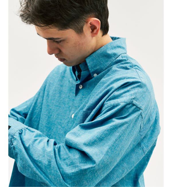 417 EDIFICE「【MOONLIGHT CLOTHING】 BIG B.D Chambrayシャツ」|シャツ・ブラウス|