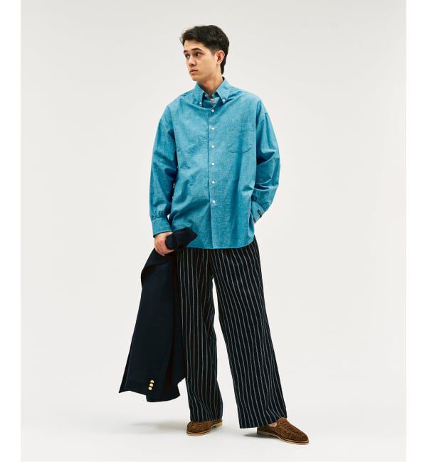 417 EDIFICE「【MOONLIGHT CLOTHING】 BIG B.D Chambrayシャツ」|シャツ・ブラウス|