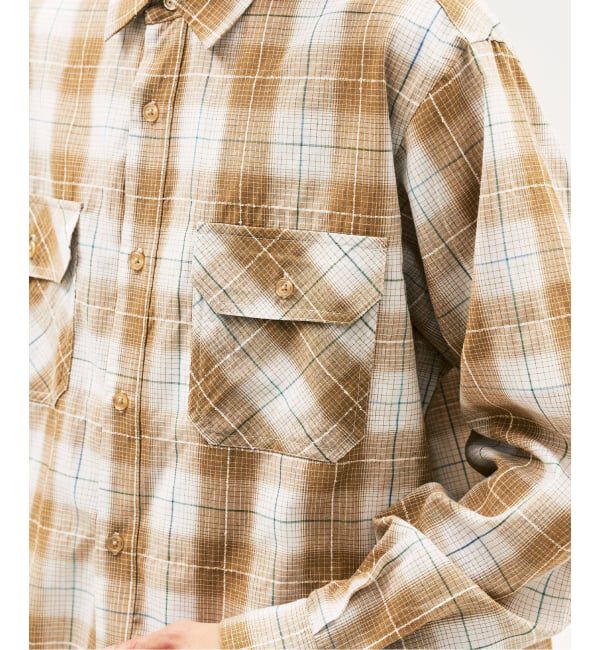 417 EDIFICE「ステッチチェック シャツ」|シャツ・ブラウス|