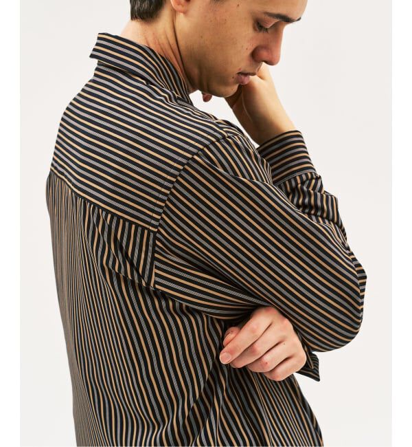 417 EDIFICE「パターンプリント ロングスリーブシャツ」|シャツ・ブラウス|