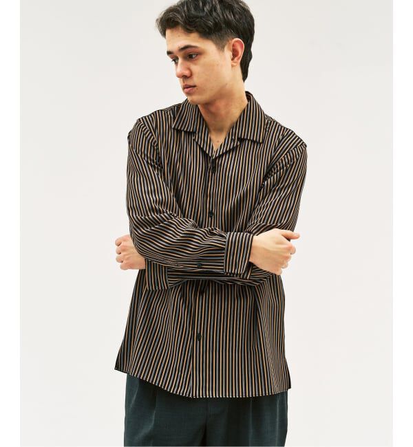 417 EDIFICE「パターンプリント ロングスリーブシャツ」|シャツ・ブラウス|