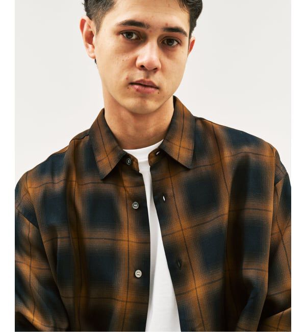 417 EDIFICE「オンブレーチェック レギュラーシャツ」|シャツ・ブラウス|