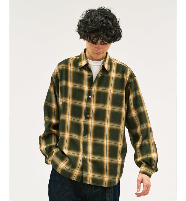 417 EDIFICE「オンブレーチェック レギュラーシャツ」|シャツ・ブラウス|