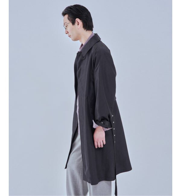 EDIFICE「《予約》ライトウェイト タフタ コート」|ステンカラーコート|