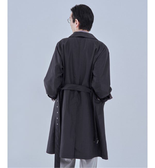 EDIFICE「《予約》ライトウェイト タフタ コート」|ステンカラーコート|