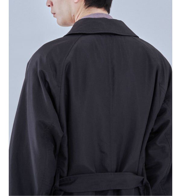 EDIFICE「《予約》ライトウェイト タフタ コート」|ステンカラーコート|