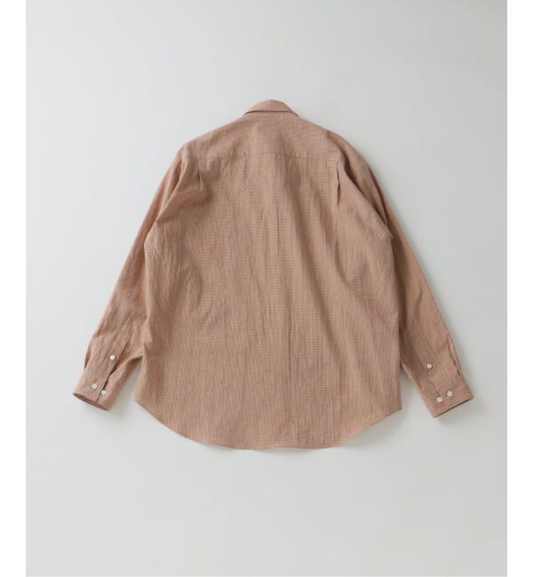 EDIFICE「《予約》コットンリネン ギンガム レギュラー シャツ」|シャツ・ブラウス|