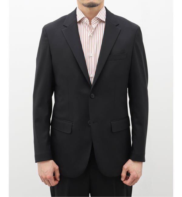 EDIFICE「《予約》"抗菌防臭＆シワ防止機能" ワルツ ツイル 2ボタン ジャケット」|スーツ|