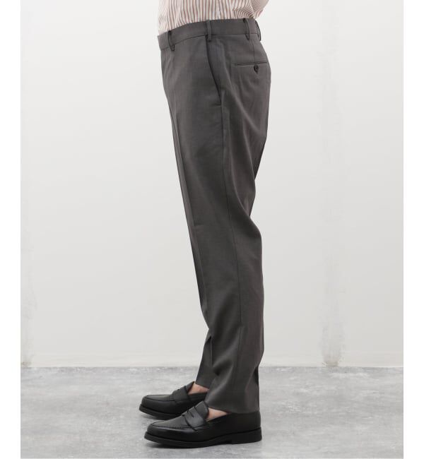 EDIFICE「《予約》"抗菌防臭＆シワ防止機能" ワルツ ツイル テーパードパンツ」|スラックス|